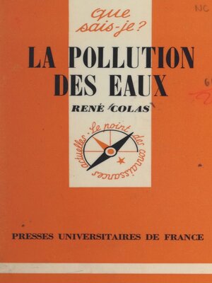 cover image of La pollution des eaux